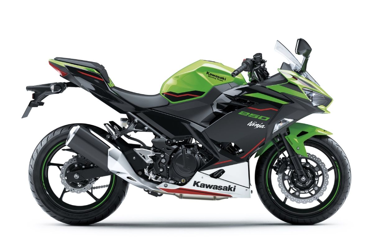 Read more about the article 2023 Kawasaki Ninja 250 Price in India, Colors, Mileage, Top-speed, features, Specs and Rivals