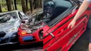 Read more about the article Bugatti and BMW Drivers Get Into Fistfight In China