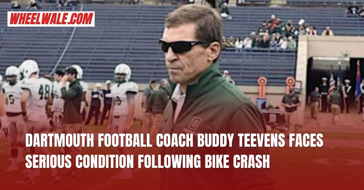 Innovative Dartmouth football coach Buddy Teevens dies after bike crash