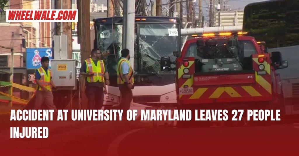Accident at University of Maryland Leaves 27 People Injured