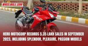 Read more about the article Hero MotoCorp Records 5.35 Lakh Sales in September 2023, Including Splendor, Pleasure, Passion Models