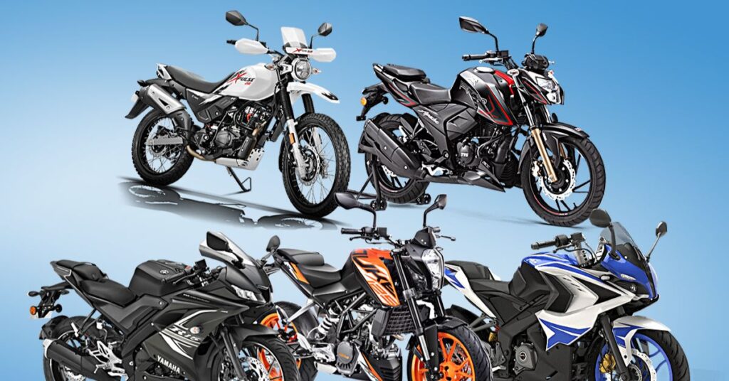 Top 5 Bikes in India Under Rs 1.50 Lakh